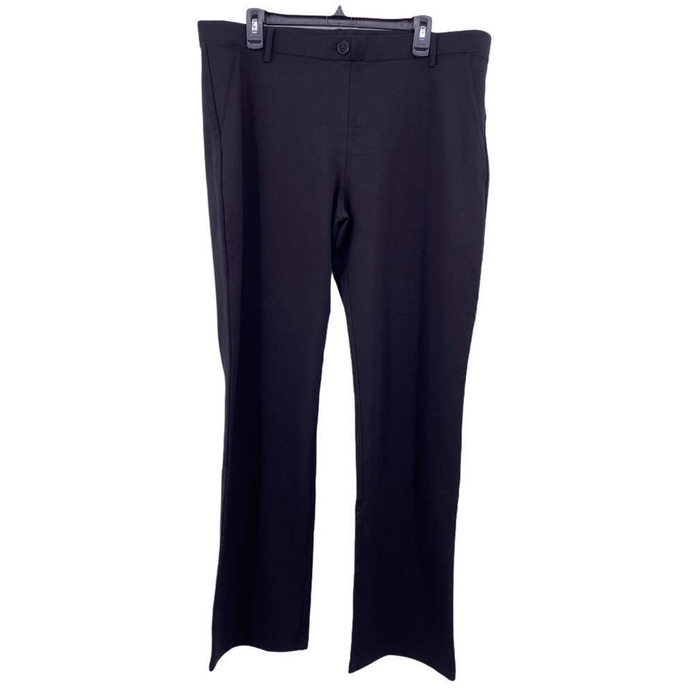 Betabrand Athleisure Black Yoga Dress Pants Women’s Size 2XL